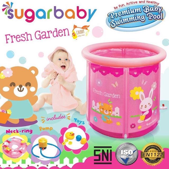 Sugar Baby Premium Baby Swimming Pool PINK