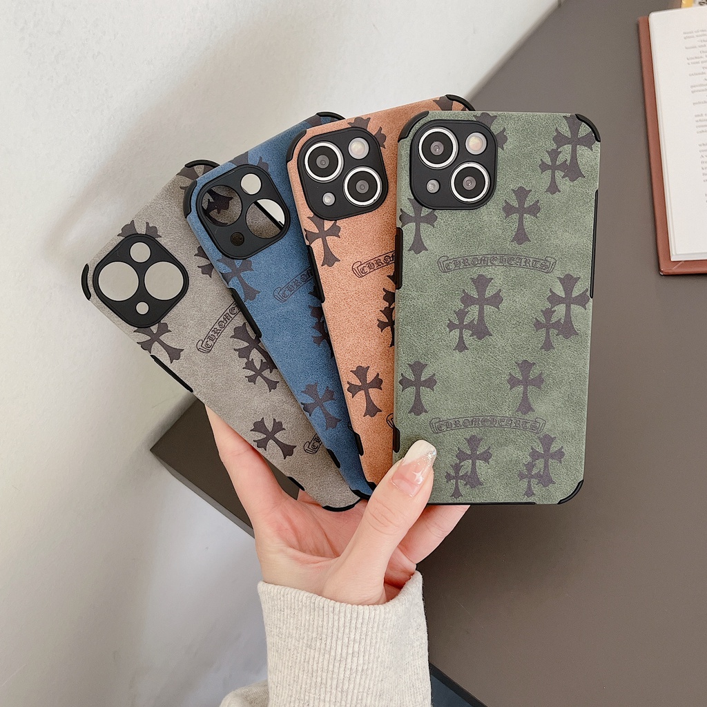 Soft Case Bahan Velvet Bulu Tahan Banting Untuk IPhone 11 12 13 Pro Max X XS Xr 7 8 Plus SE 2020