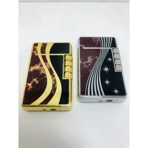 Korek Api Gas Roda Dupont Motif Antik/Mancis Unik Dupont Motif
