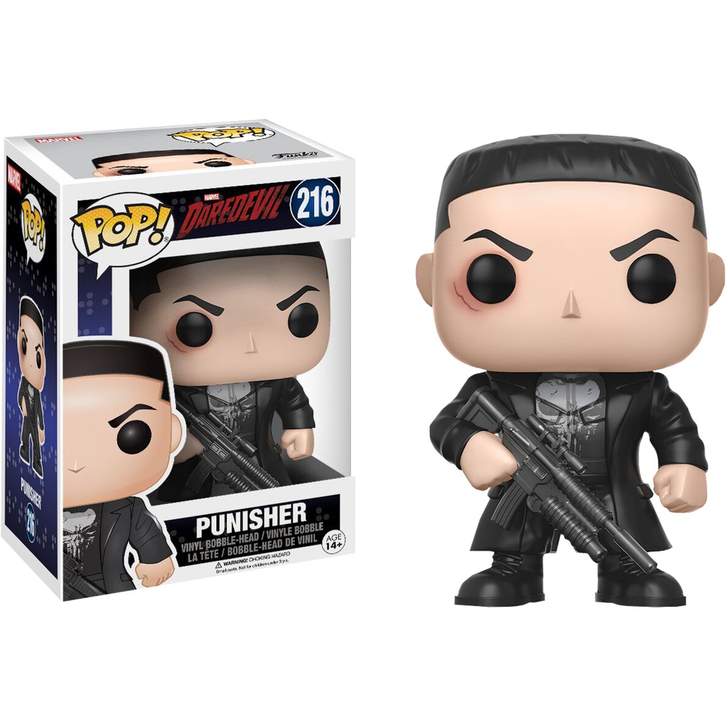 PROMO FUNKO POP MARVEL - DAREDEVIL - PUNISHER