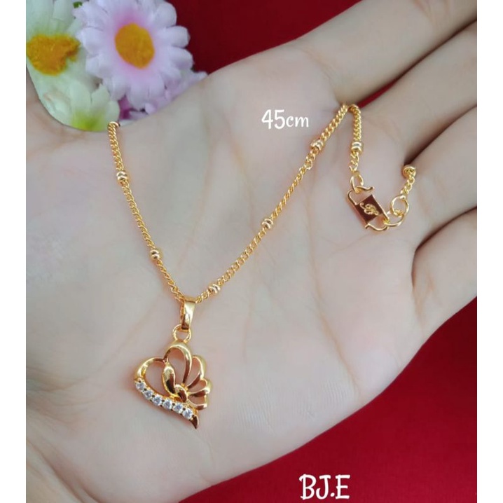 kalung wanita emas muda kadar 35%
