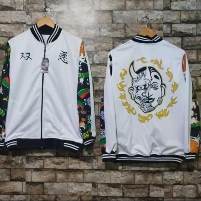 ✭ Jaket Bmber Angry X Smiley Original Tokyo Revengers ➦