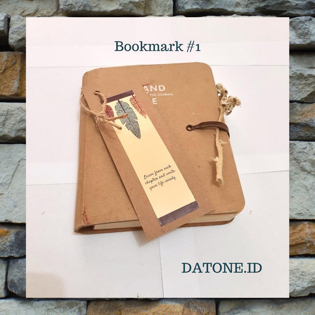 

Bookmark / pembatas buku / kartu ucapan / greeting card