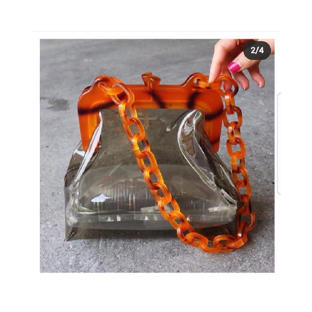 topshopp bag acrylic bag chain bag tas rantai