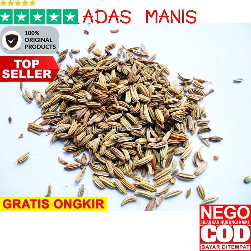 

(GROSIR) Adas Manis Anise REMPAH JSR RIMPANG JSR PROGANIK