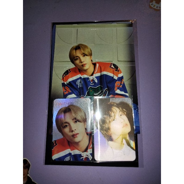 Haechan standee 90s love holo lenticular resonance nct2020