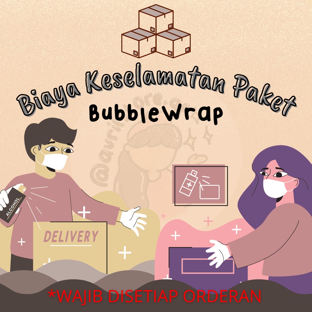 

BUBBLE WRAP | BIAYA PACKING | WAJIB | avrilstore.af