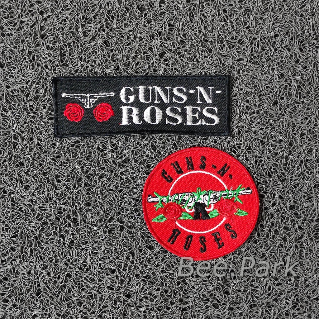 Back patch 1 set backpatch guns n roses emblem bordir besar patch premium