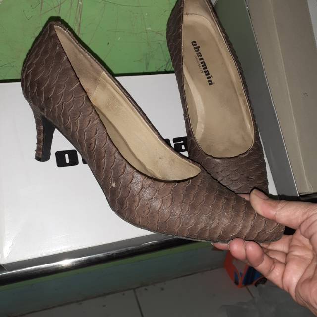 Sepatu Obermain ORIGINAL 1805 Sepatu Heels Hils Hak obermain Wanita Cewek Perempuan