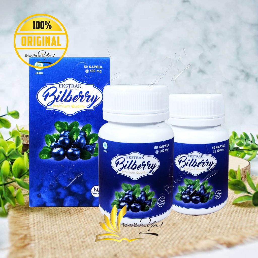 Ekstrak Bilberry Premium Quality 50 Kapsul