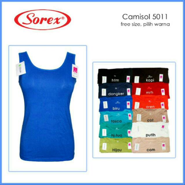 Sorex, tanktop sorex 5011, camisol sorex, kamisol sorex