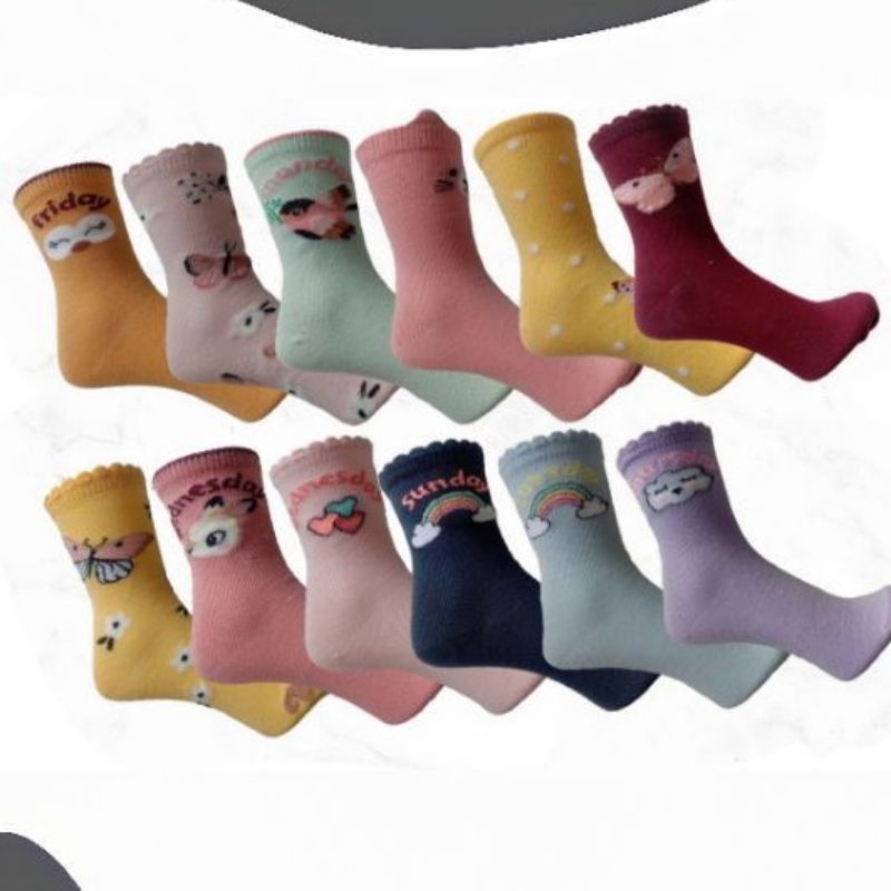 Kaos Kaki Anak Perempuan Paud TK SD By Kaysocks
