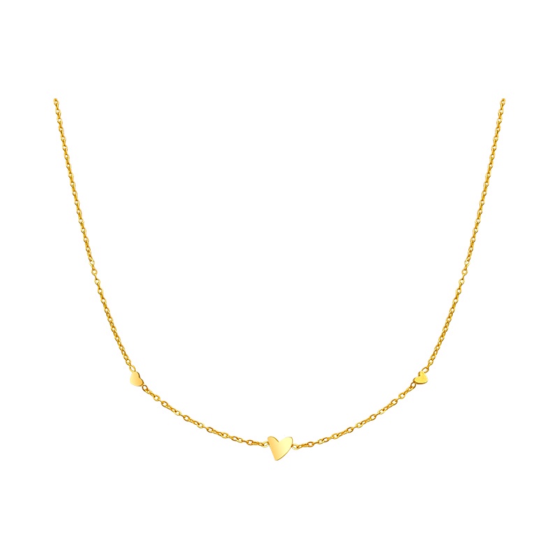 Kalung Gelang Bahan Titanium Steel Untuk Wanita