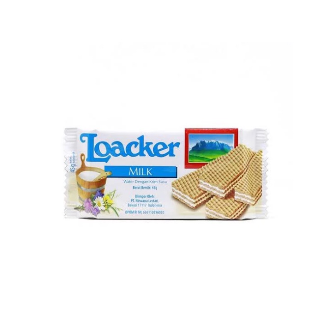 

Wafer Loacker Milk