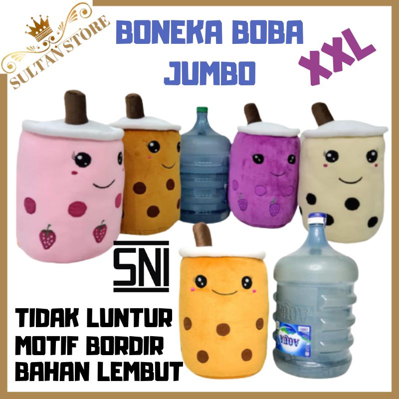 Boneka Boba jumbo murah SNI boneka Boba LED jumbo boneka Boba jumbo boneka boba murah 70cm murah bon