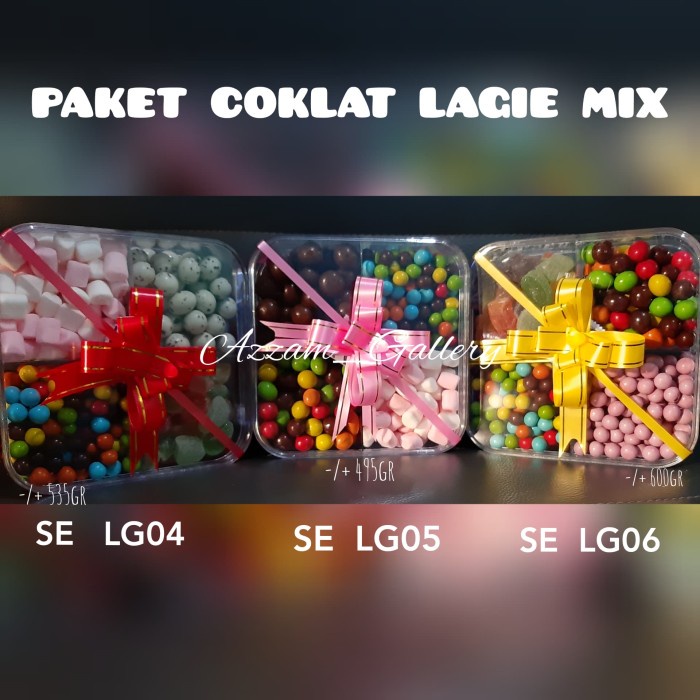 

Coklat Lebaran - Paket Coklat Lagie Mix Toples Sekat 4 Bingkisan Lebaran 2020