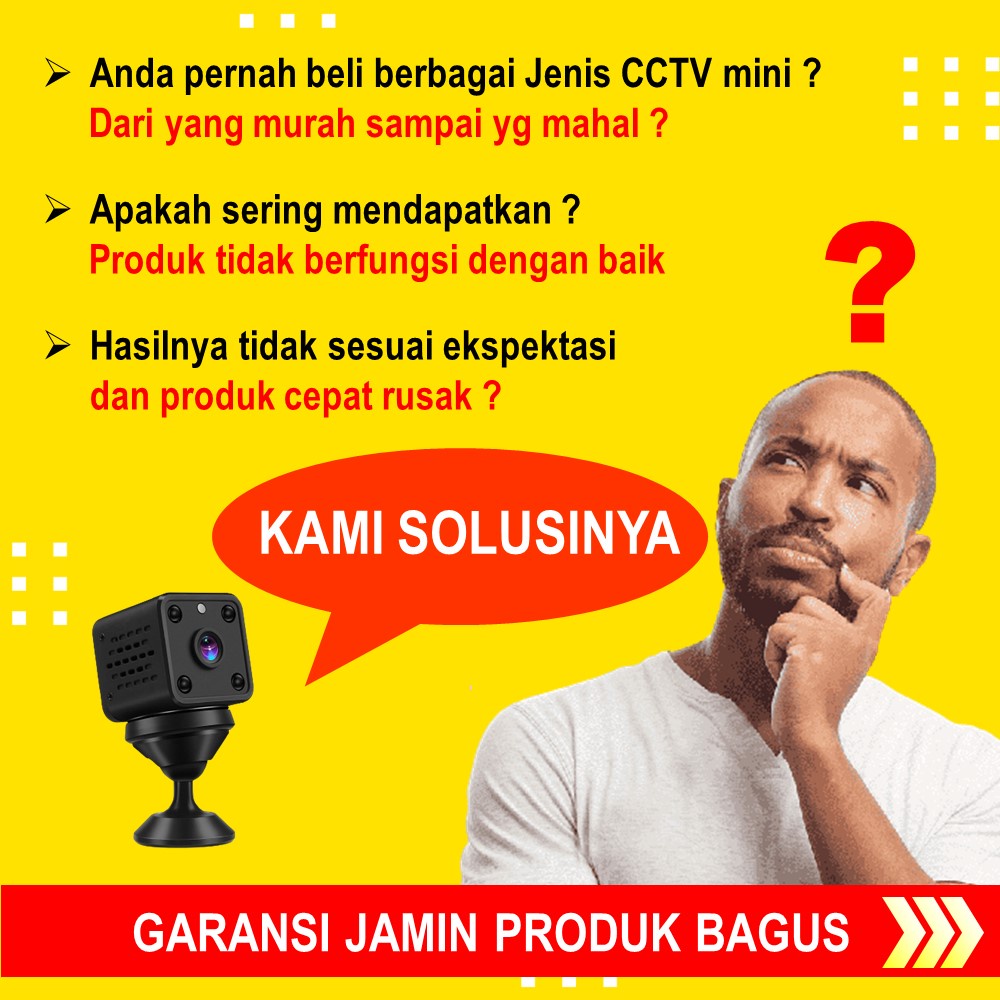 KAMERA PENGINTAI MINI KECIL WIFI TANPA KABEL JARAK JAUH CCTV MINI TERSEMBUNYI SPY CAM HIDDEN CAMERA HD SPYCAM OUTDOOR MURAH TERHUBUNG HP PENGINTIP MATAMATA WIRELESS ALAT KEAMANAN RUMAH HOME SECURITY JS149