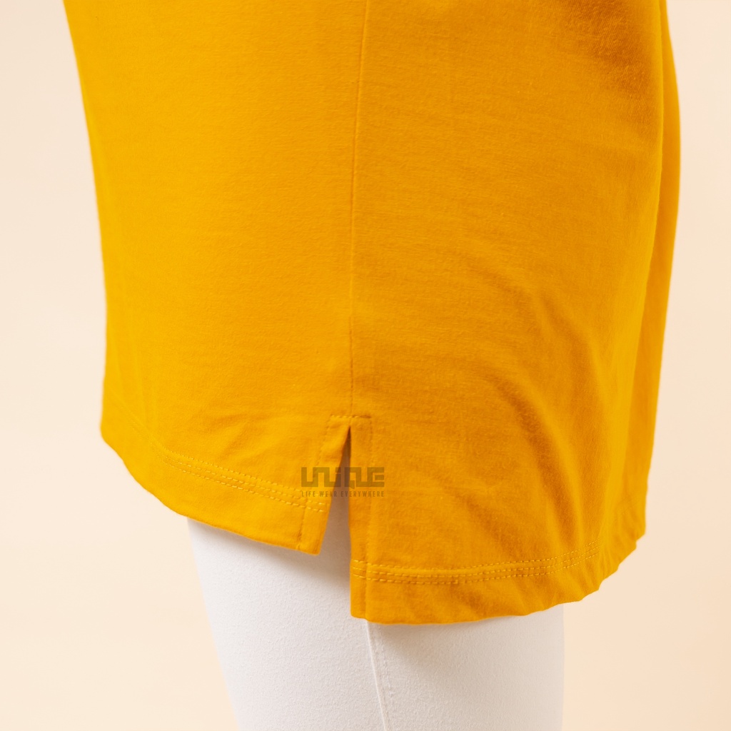 UNIQUE - (Pocket Series) Kaos Oversize Pocket Mustard