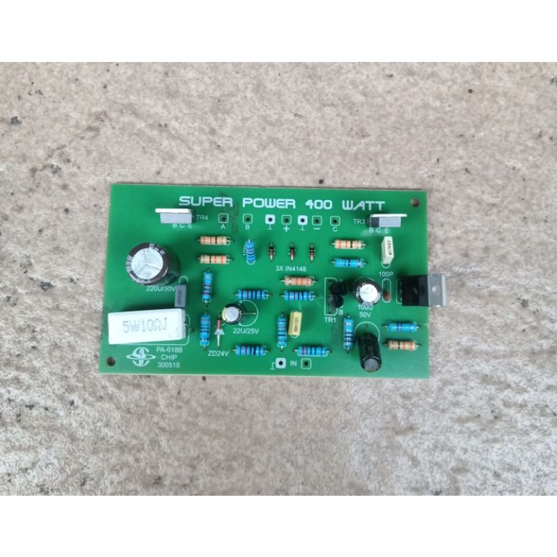 kit driver power legendaris safari 400 Watt mono