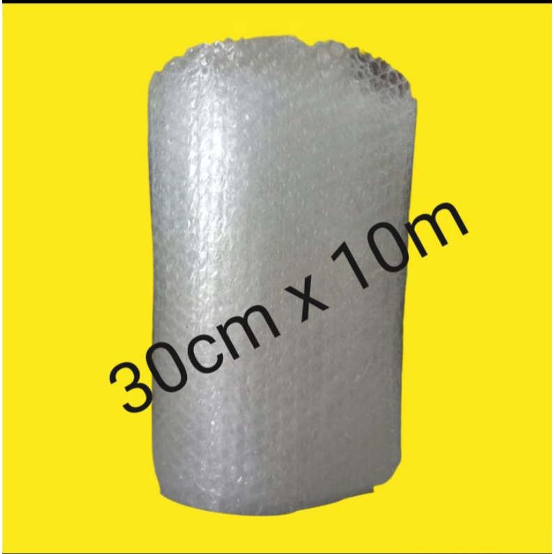 

Bubble Wrap Roll 30cmx10m, warna putih