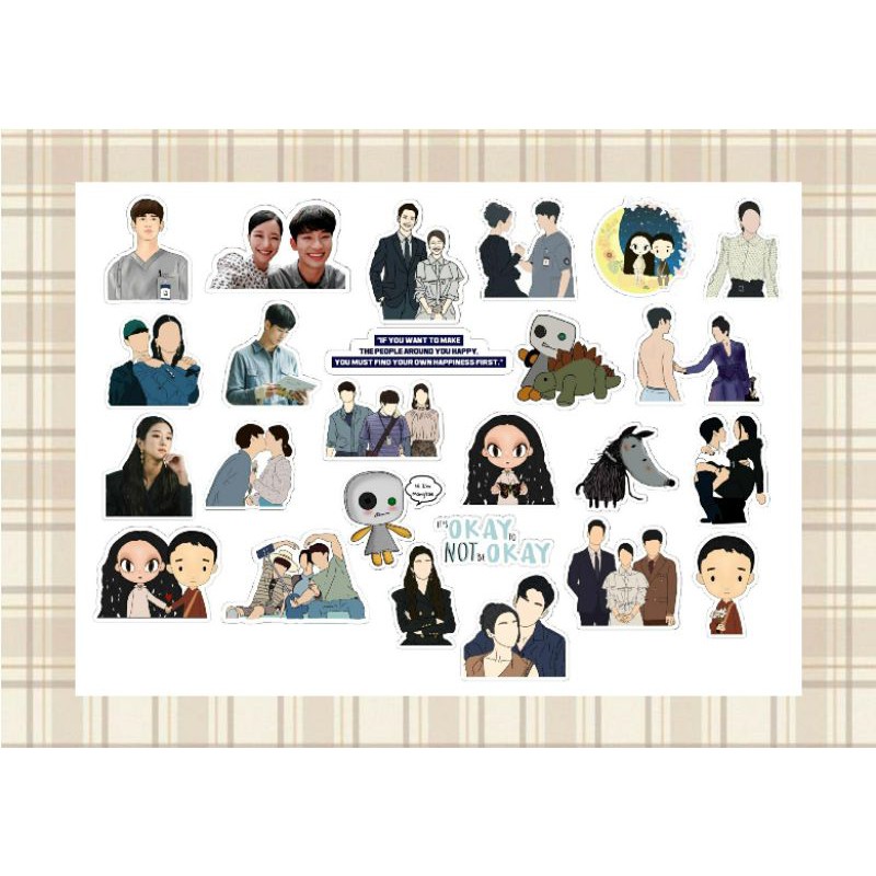 

IT'S OKAY TO NOT BE OKAY STICKER (25 PCS)