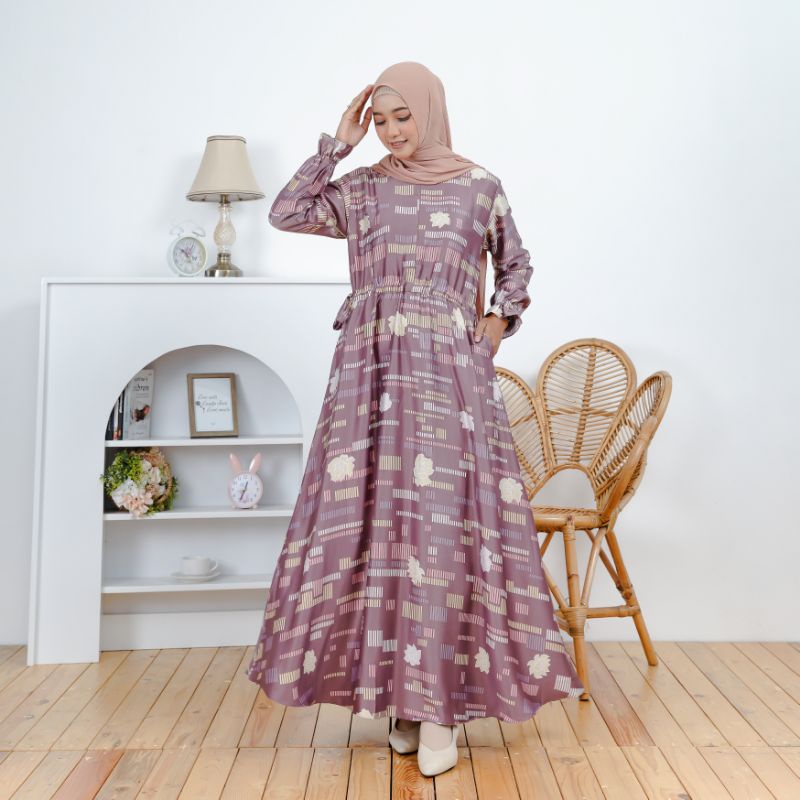 gamis dior silk / gamis dior silk original / gamis dior ori / gamis motif terbaru / ayana dress / ga