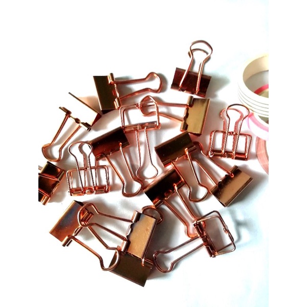 

paper klip deli rose gold