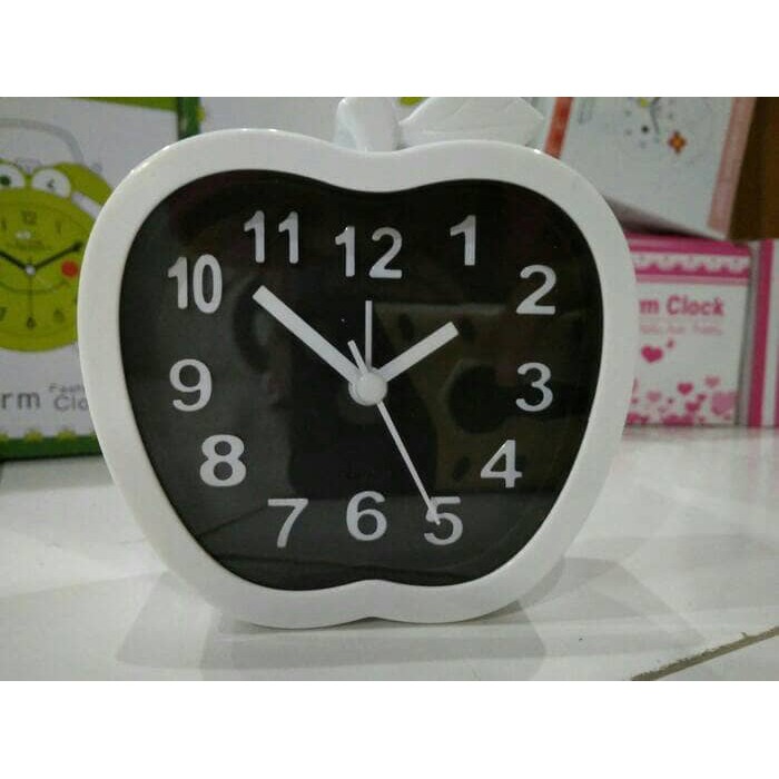 READY STOCK Jam Weker Jam Meja Bentuk Apel
