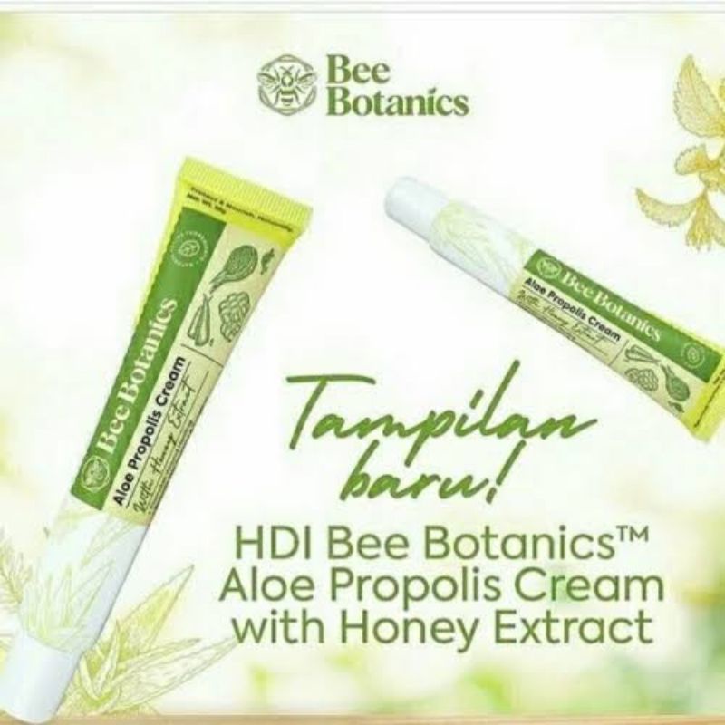 HDI Bee Botanics Aloe Propolis Cream (kemasan baru) original