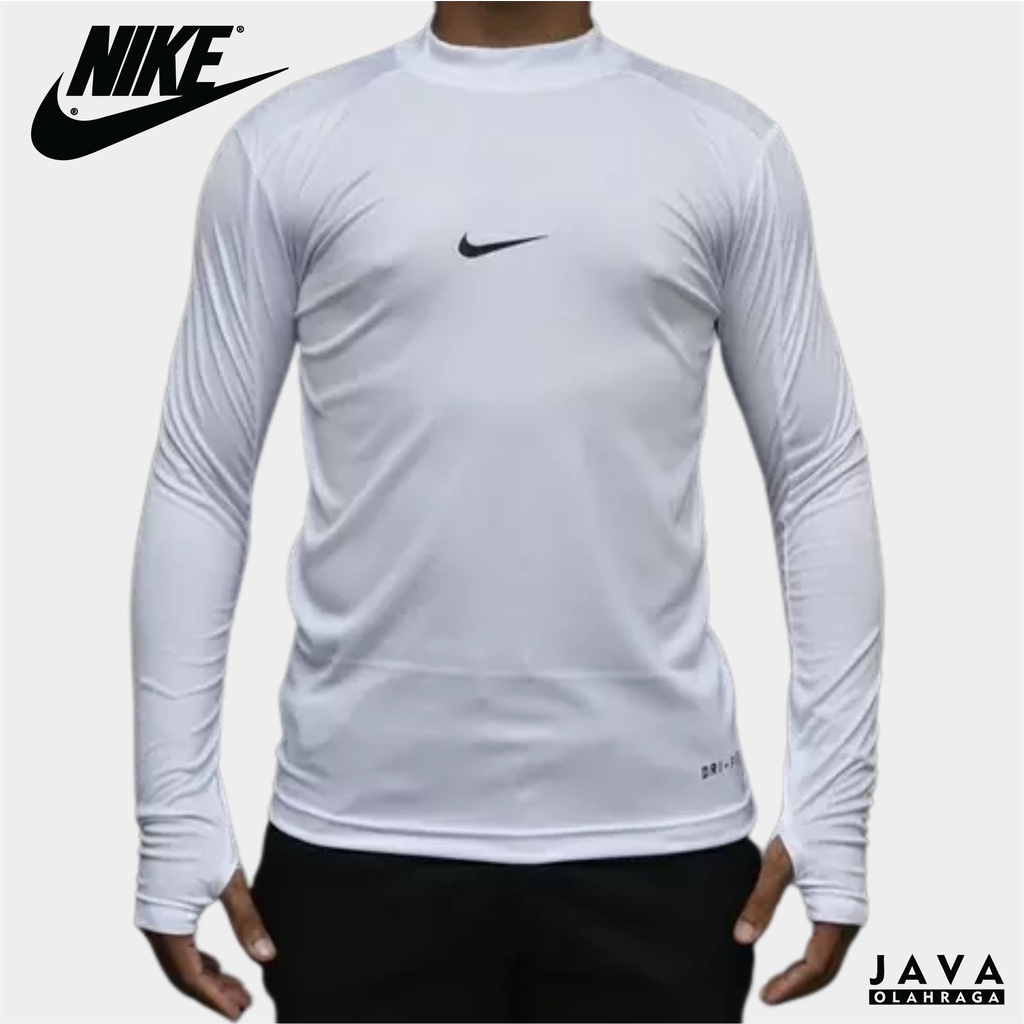 Baselayer Pria Lengan Panjang Base Layer Baju Polos Olahraga Ketat Pakaian Atasan Drifit Dry Fit Shopee Indonesia