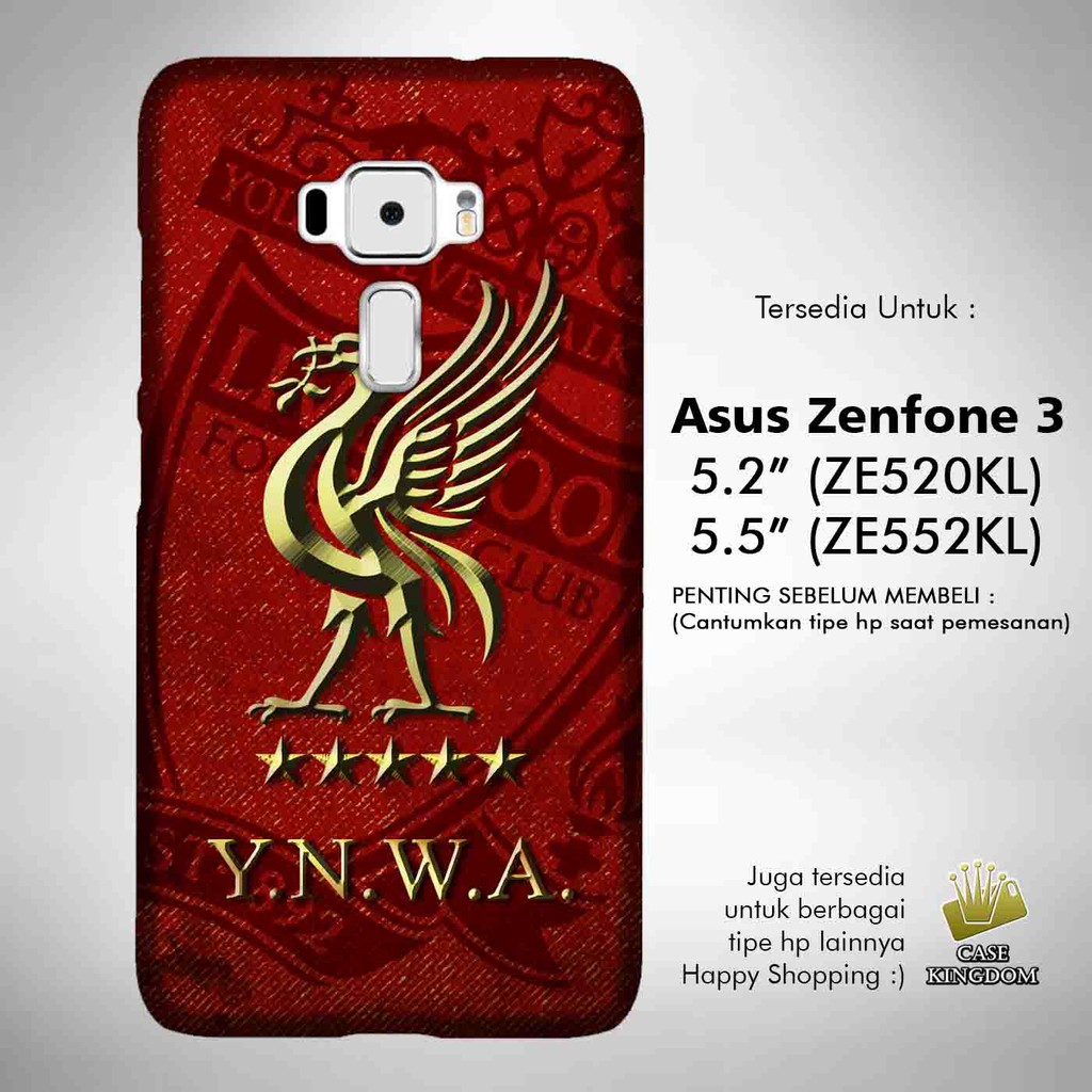 Liverpool 3 Casing Asus Zenfone 3 5.2 ZE520KL | 5.5 Inch ZE552KL Case