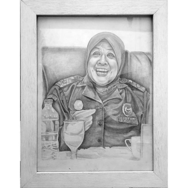 

Sketsa Wajah Uk A2 (4xA4) & A3 (2xuk.A4) Original Handmade No Aplikasi (Tanpa Bingkai)