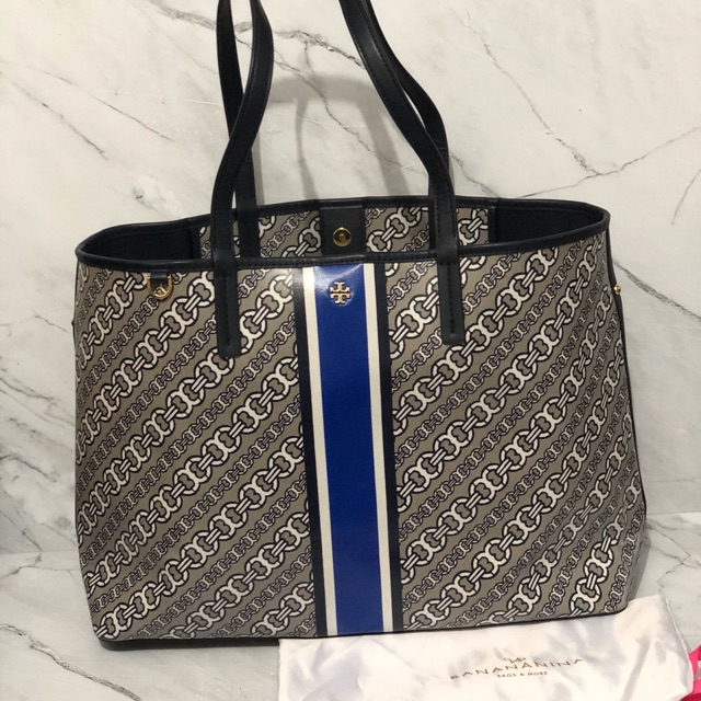 Preloved Tory Burch Gemini Link Large Tote