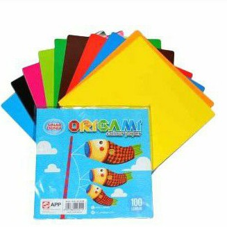 

Kertas Origami SIDU Besar 16x16 per pack isi 100 Lembar