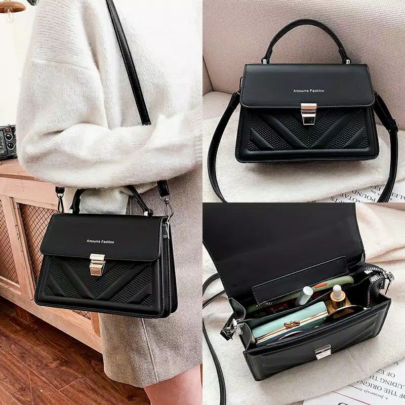 TAS SELEMPANG TYPE POLOS AMOURE FASHION