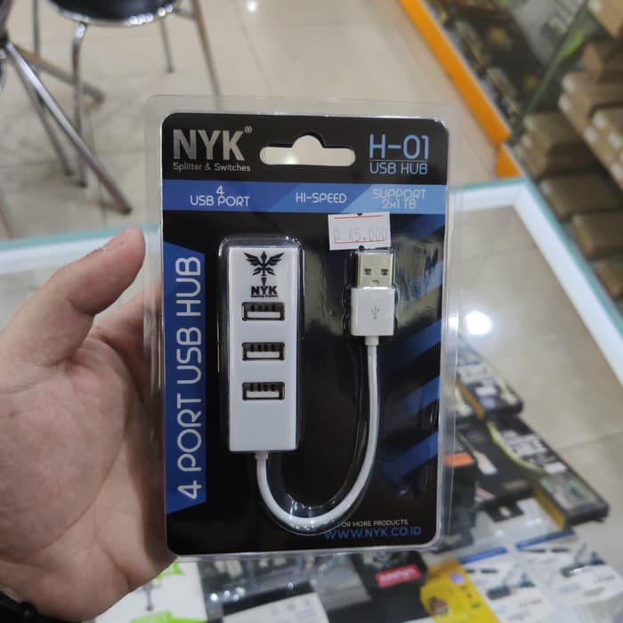 NYK USB HUB 2.0 H-01 4port 4 port