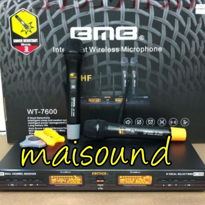 MIC WIRELESS BMB WT 7600 HANDHELD MICROPHONE BMB WT7600 ORIGINAL