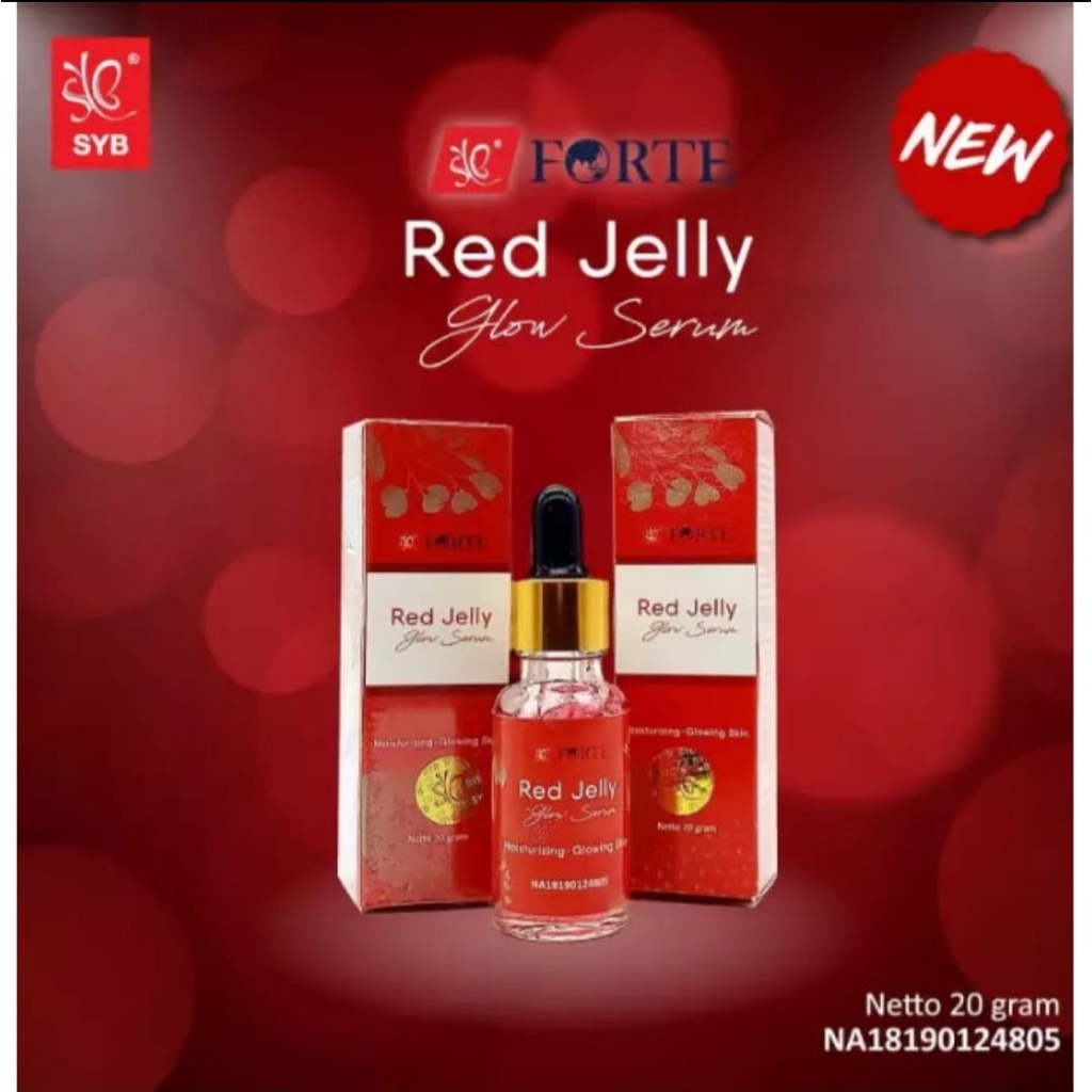 SYB FORTE RED JELLY GLOW SERUM Moisturizing Glowing Skin