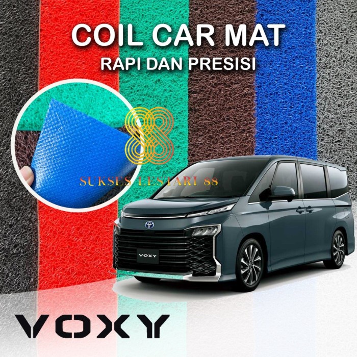 Karpet Mobil Premium Toyota Voxy Full Bagasi Mie Bihun 1 Warna