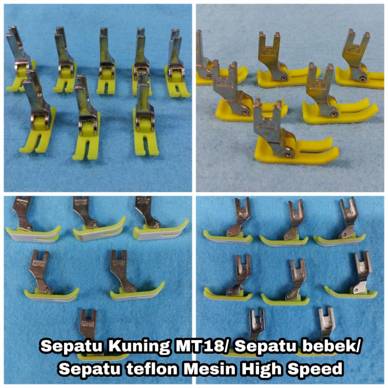 Sepatu Kuning/Bebek/Teflon MT-18 High Speed =rp.2.700/1pcs