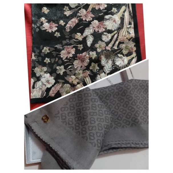 bundling preloved daisy black + tapis fossil buttonscarves