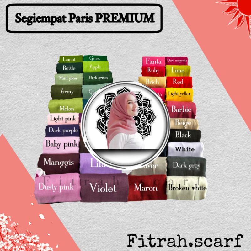 SEGIEMPAT PARIS PREMIUM | ANTI LETOY | 100% asli Paris | VARISHA | RED ROSE | BINTANG