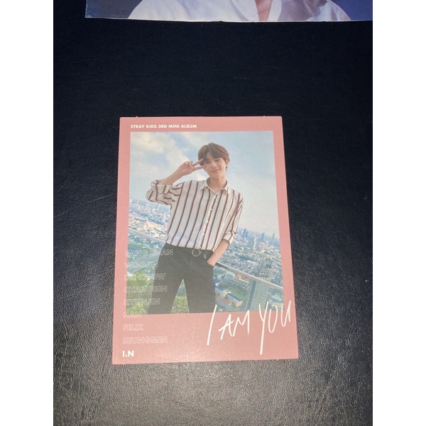 polaroid i am you I.N jeongin