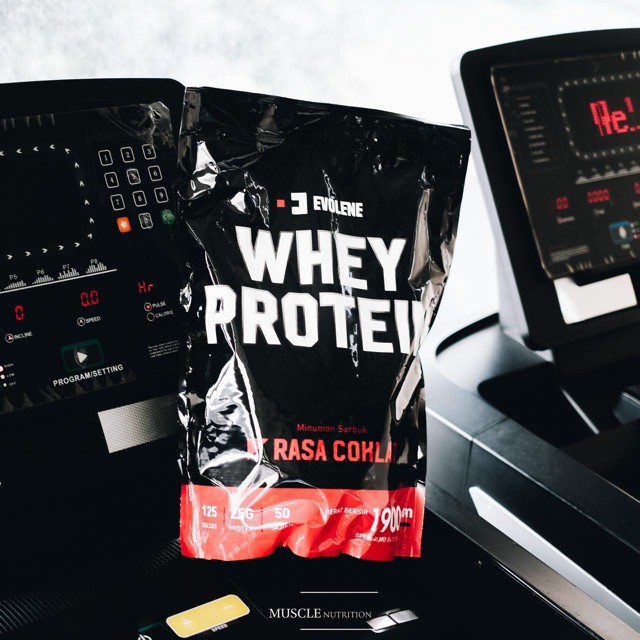 Evolene Whey Protein 50 sachets 1,9 kg/ Evo Whey BPOM dan Halal