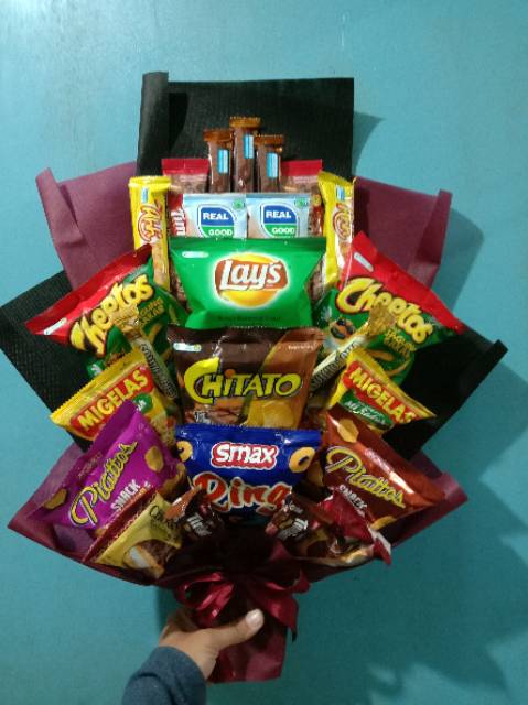

Promo 7.7 Buket snack Buket wisuda Buket makanan A50