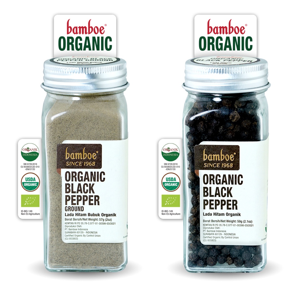 

Lada Hitam Organik / Organic Black Pepper