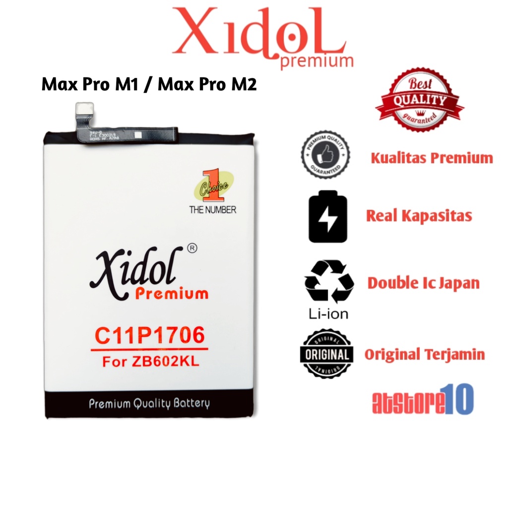 BATERAI BATRE ASUS ZENFONE MAX PRO M1 - MAX PRO M2 ORIGINAL ZB601KL ZB602KL ZB631KL BATU XIDOL