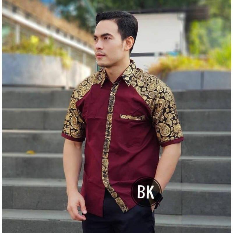 Jual Hem Kombinasi L Prada Batik L Arta Batik L Seragam Batik L Batik ...