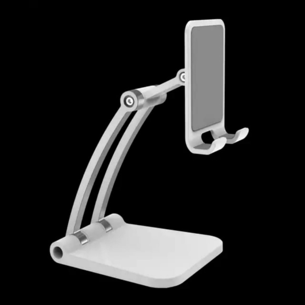 FOLDING MOBILE PHONE DESKTOP STAND Kode Q-009 / Dudukan HP / Holder HP Full Stainless