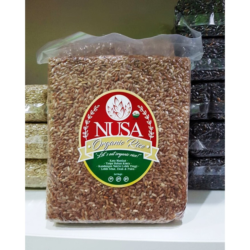 

NUSA" BERAS MERAH ORGANIK - 1000gr